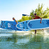 Goplus Small Inflatable Sup Board, Portable Paddle Board With 5d Rings Stand Up Paddle Board For Youth & Adult Blue