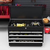 Homcom 6 Drawer 24" Metal Tool Box With Top Case, Ball Bearing Slides|Homcom Boite A Outils En Metal A 6 Tiroirs De 24 Po Avec Boitier Superieur