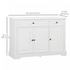 HOMCOM Sideboard Buffet Cabinet, Modern Kitchen Cabinet with 2 Drawers