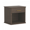 Clifford Traditional Nightstand in Walnut (1-Drawer) | Table de nuit traditionnelle Clifford en noyer (1 tiroir)