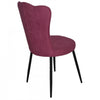 Genevra Pink Velvet Accent Dining Chair (Set of 2) | Chaise d'appoint de salle a manger Genevra en velours rose (ens. de 2)
