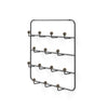 Umbra Estique Multi-Organizer Hooks - Black and Walnut|Organisateur à crochets Estique de Umbra - noir et noyer