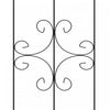 Set Of 6 Garden Trellis Metal Trellis For Climbing Plants Flowers|Lot De 6 Treillis De Jardin En Metal Pour Plantes Grimpantes Et Fleurs