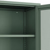 Amelia Modern 32" Metal Accent Cabinet in Sage Green | Armoire d’appoint moderne Amelia 32" en metal vert sauge