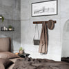 Umbra Flip Wall-Mounted Hooks - Black and Walnut|Crochets muraux Flip de Umbra - noirs et noyer
