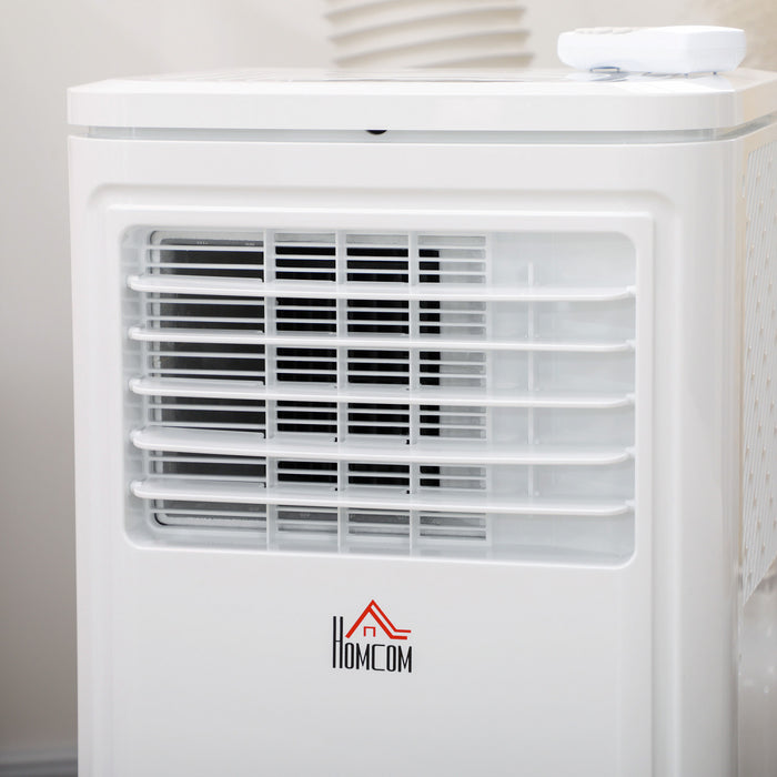 HOMCOM 8000 BTU Portable Air Conditioner for Room up to 344 Sq Ft, Cream