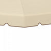 Outsunny 9.8'x9.8' Double Roof Gazebo Replacement Canopy Top Cover, Beige|Outsunny 9.8' X 9.8' Toit De Rechange Pour Tonnelle Double Toit Beige