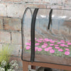 Outsunny 3' X 1' X 4' Raised Garden Bed With Greenhouse Cover Wheels Brown|Outsunny 3' X 1' X 4' Lit De Jardin Sureleve Avec Couvercle De Serre Roues Marron