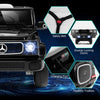 Costway Licensed Mercedes-benz Eqg Kids Ride On Car With Remote Control Detachable Battery Black