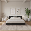Satori Low Platform Queen Bed Set | Lit plateforme bas Satori avec tete de lit Queen