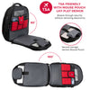 Swissdigital Neptune Backpack – 16" Laptop Bag, USB Charging, SDD Finder, RFID Protection, TSA-Friendly, Add-A-Bag System