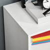 Homcom File Cabinet With 2 Lockable Drawers|Homcom Classeur Avec 2 Tiroirs Verrouillables