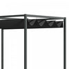 Outsunny 10' X7' Patio Pergola With Retractable Canopy, Outdoor Sun Shelter, Yard Shade, Black|Outsunny 10 X 7ft Pergola Gazebo Avec Auvent Retractable Patio Exterieur Abri Soleil Jardin Tissu Re