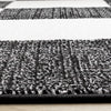 Covington Black White Checkered Pattern Rug, 5'3" x 7'7" Indoor Area Rug | Tapis Covington a Carreaux Noir et Blanc, 5'3" x 7'7"