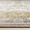 Zaris Cream Yellow Black Elegant Classic Rug, 7'10" x 10'6" Indoor Area Rug | Tapis Zaris creme, jaune et noir elegant classique, 7'10" x 10'6"