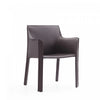 Paris Modern 8-Piece Dining Chair Set in Gray | Ensemble de 8 chaises de salle a manger Paris Modern en gris