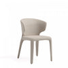 Conrad Mid-Century Modern Upholstered Dining Chair in Wheat - Set of 4 | Chaise de salle a manger Conrad style milieu du siecle moderne, rembourree, coloris ble – Lot de 4