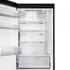 Forno Custodia 24" Bottom Freezer, 10.3 cu.ft., Left Swing, Ice Maker, Black - FFFFD1766-24BLK-LS Refrigerator | Refrigerateur Custodia 24 po, 10,3 pi³, ouverture a gauche, machine a glacons, noir - FFFFD1766-24BLK-LS