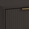Granville Modern 38" Chest in Charcoal Gray (5-Drawer) | Commode Granville Moderne 38" en gris charbon (5 tiroirs)