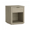Evelyn Modern 20" Nightstand in Natural (1-Drawer) - Set of 2 | Table de nuit moderne Evelyn 20" en naturel (1 tiroir) - Lot de 2
