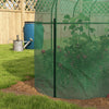 Outsunny 9.8' X 3.3' Plant Protector Tent, Crop Cage With Ground Stakes|Outsunny Cage De Culture Avec Piquets De Terre