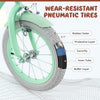 Prorider 14" Kid's Bike With Removable Training Wheels & Basket For 3-5 Years Old Green