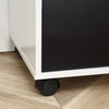 Homcom Lockable Filing Cabinet With Hanging Rail|Homcom Classeur Verrouillable Avec Rail De Suspension