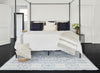 Nyra Transitional 6'6" x 9'0" Area Rug in Blue Indoor Area Rug | Tapis Transitionnel Nyra 6'6" x 9'0" en Bleu