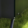 Outsunny 3-Seater Patio Swing Cover, 85" x 61" x 59", Black