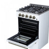 Forno Breno 24" Freestanding Gas Range, White - FFSGS6290-24WHT | Cuisiniere a gaz autonome Breno de 24 po, blanche – FFSGS6290-24WHT