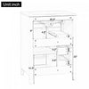 Scott 24" Bathroom Vanity with Ceramic Sink and Rubberwood Legs, Grey | Scott Meuble-lavabo de 24" avec vasque en ceramique et pieds en bois caoutchouc, Gris