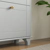 HOMCOM Modern Shoe Cabinet with 3 Flip Drawers for 12 Pairs of Shoes