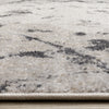 Sophie Grey Beige Black White Paint Splatter Design Rug, 5'3" x 7'7" Indoor Area Rug | Tapis Sophie a motif d'eclaboussures de peinture grises, beiges, noires et blanches, 5'3" x 7'7"