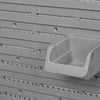 Durhand 44pc Wall Mounted Storage Bins Parts Rack Kit With Pegboard|Durhand Kit De Support Pour Bacs De Rangement 44pc, Panneau Perfore