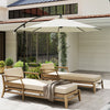Outsunny 10' Deluxe Patio Offset Umbrella