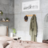Umbra 5 Flip Wall-Mounted Hooks - Natural|5 crochets muraux Flip de Umbra - naturels