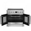 Forno Torino 36" French Door Induction Range, Stainless Steel - FFSIN0950-36 | Cuisiniere a induction Torino de 36 po avec portes francaises, acier inoxydable – FFSIN0950-36