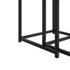 Quartz Two Square Nested Tables Marble Top | Quartz Tables Gigognes Carrees a Deux Plateaux en Marbre