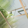 Outsunny Greenhouse, Walk-in Hot House, Clear Pc Board With Sliding Door|Outsunny Serre, Serre De Plain-pied Transparente Avec Porte Coulissante