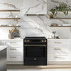 Forno Donatello Espresso 30" Induction Range, Black- FFSIN0905-30BLK | Cuisiniere a induction Donatello Espresso de 30 po, noire – FFSIN0905-30BLK