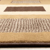 Florence Brown Beige Layered Squares Rug, 7'9" x 10'6" Indoor Area Rug | Tapis Florence a carreaux superposes marron et beige, 7'9" x 10'6"