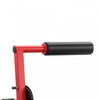 Soozier 2-in-1 Ab & Back Machine with Adjustable Seat, 660LBS Capacity