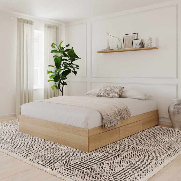 3-Drawer Storage Bed Frame, King