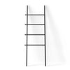 Umbra Modern Poplar Leana Ladder Coat Rack - Black|Portemanteau en échelle moderne Leana de Umbra en peuplier - noir