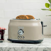 Haden Dorset 2-Slice Wide Slot Toaster - Putty Beige | Grille-pain 2 tranches Haden Dorset – Beige mastic