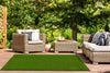 Contemporary 2'0" x 6'0" Faux Grass Rug in Green Outdoor Area Rug | Tapis en Gazon Synthetique Contemporain 2'0" x 6'0" en Vert