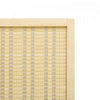Homcom 6 Ft 4 Panel Room Divider Screens With Hand Woven Bamboo|Homcom Ecrans De Separation De Piece 6' 4 Anneaux Avec Bambou Tisse
