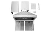 Hauslane 30" Wall Mount Stainless Steel Range Hood - WM-530SS-30P|Hotte de cuisinière murale Hauslane de 30 po en acier inoxydable - WM-530SS-30P