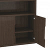 Rivington Modern 40" Bookcase Cabinet in Walnut | Armoire bibliotheque moderne Rivington 40" en noyer