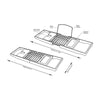 Yolla Bath Tray Bath Accessories|Accessoires de salle de bain Yolla plateau pour baignoire